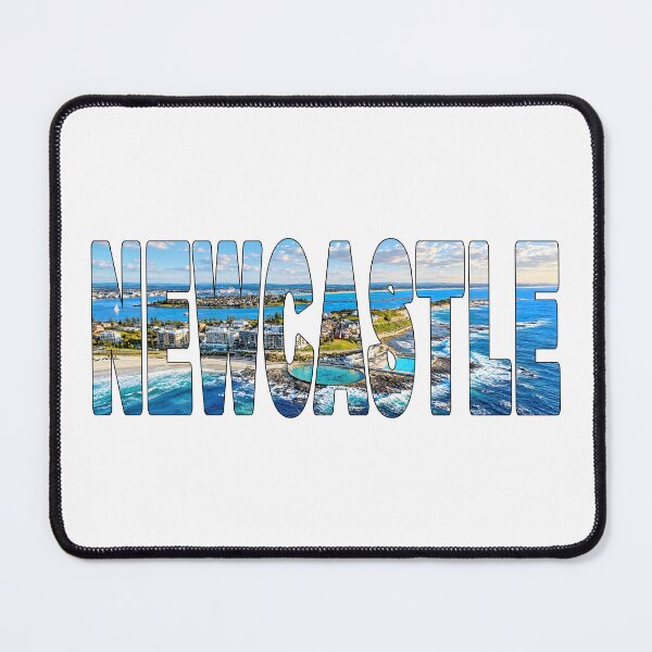Item preview, NEWCASTLE - New South Wales Hunter Region Aerial over the Ocean Baths designed and sold by Adam Gormley.