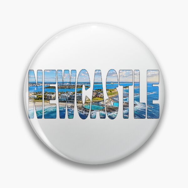 Item preview, NEWCASTLE - New South Wales Hunter Region Aerial over the Ocean Baths designed and sold by Adam Gormley.