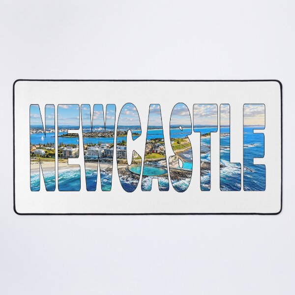 Item preview, NEWCASTLE - New South Wales Hunter Region Aerial over the Ocean Baths designed and sold by Adam Gormley.