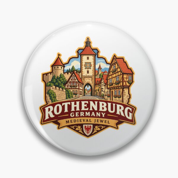 Item preview, Rothenburg Germany Medieval Jewel Travel Souvenir German Heritage designed and sold by Simsimah26Parks.