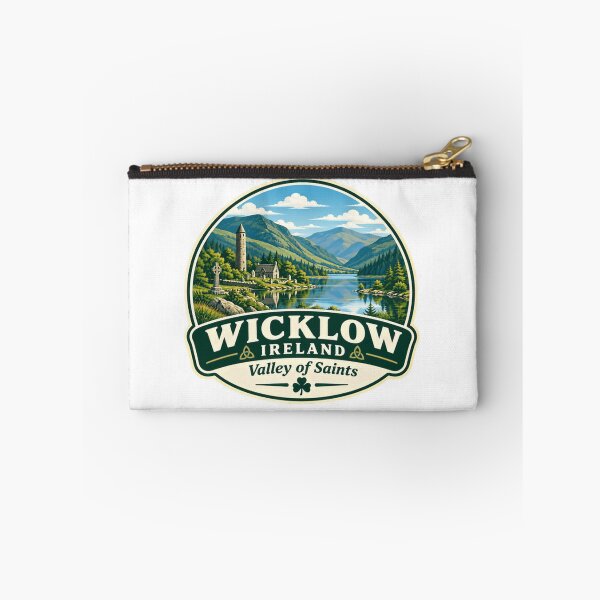 Item preview, Wicklow Ireland Valley Of Saints Irish Travel Tourist Heritage Souvenir designed and sold by RetroMini2026.