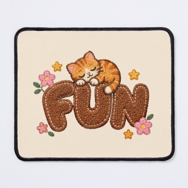 Item preview, Sleeping Tabby Cat Fun Boucle Embroidered Graphic Tee designed and sold by Yellowriversss.