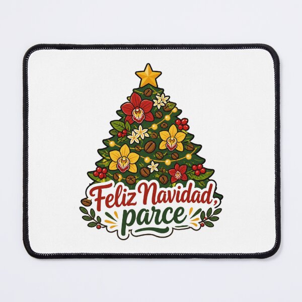 Item preview, Merry Christmas, dude | Tree with flowers and coffee designed and sold by Olgavelez.