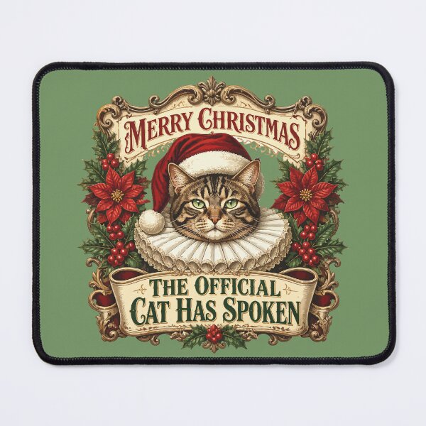 Item preview, Formal Christmas-Holiday Feline designed and sold by taiche.