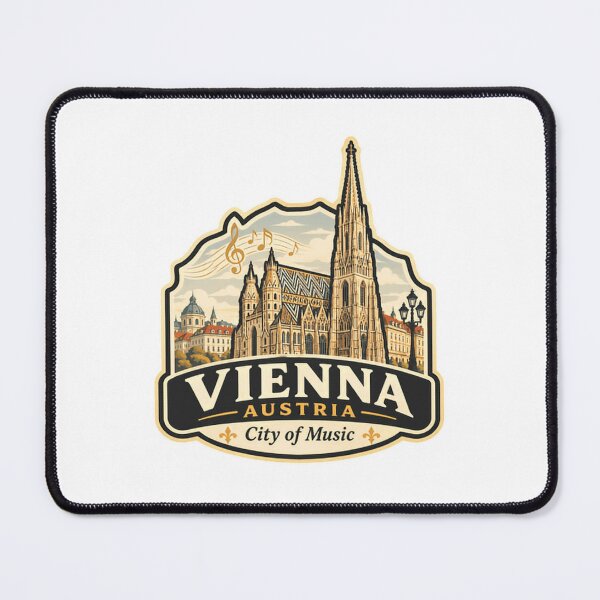 Item preview, Vienna Austria City Of Music European Travel Souvenir designed and sold by JonesFlora2025.