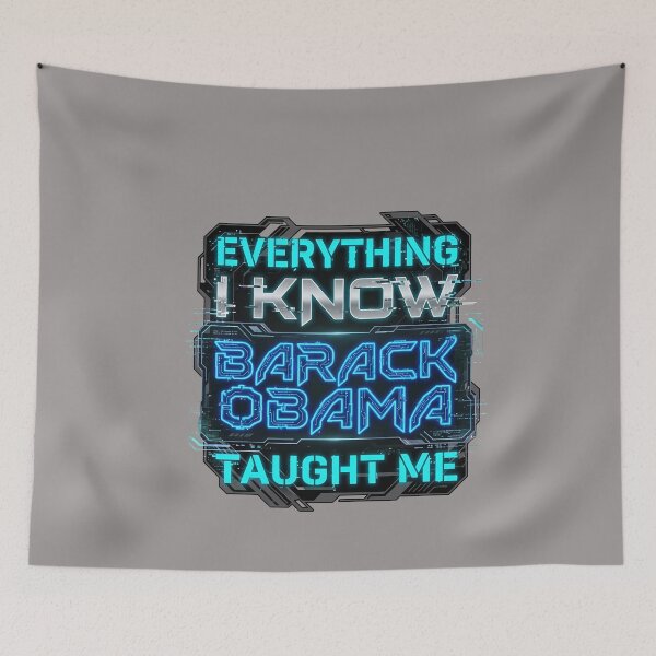 Item preview, Everything I Know Barack Obama Taught Me-23 designed and sold by FridaLindhard.