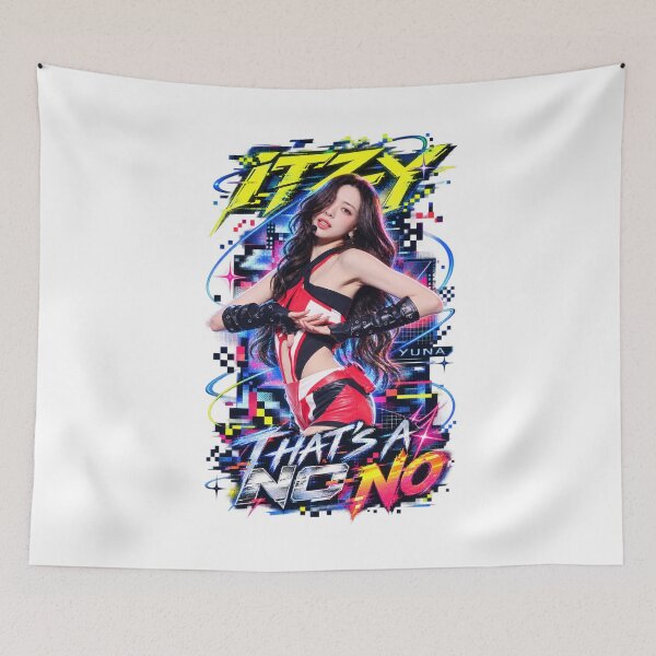 Item preview, ITZY Yuna Thats A No No Y2K Cyber Girl Crush Design designed and sold by Valereekmerch.