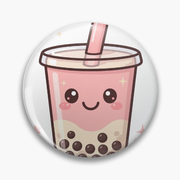 Item preview, Kawaii Boba Milk Tea Cute Bubble Tea Sticker designed and sold by WhaleStore.