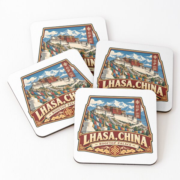 Item preview, Lhasa, China Rooftop Palace Tibetan Travel Tourist Destination designed and sold by JonesFlora2025.