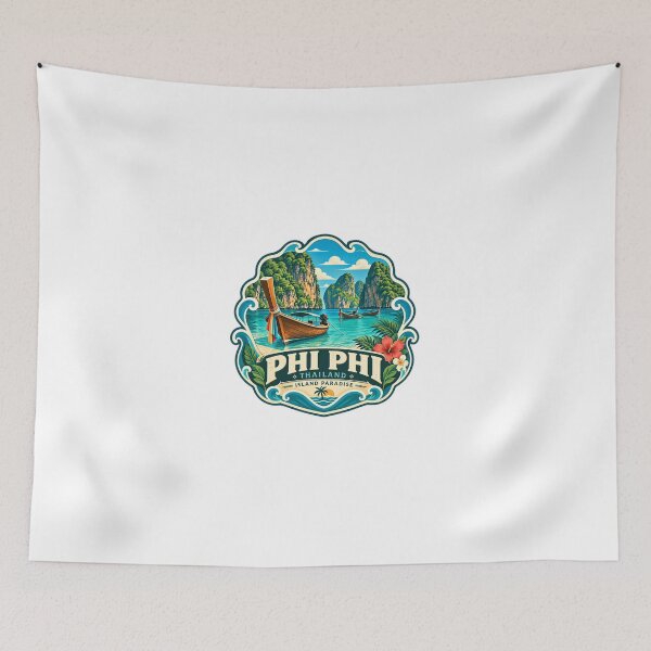 Item preview, Phi Phi Thailand Island Paradise Travel Vacation Destination designed and sold by Simsimah26Parks.