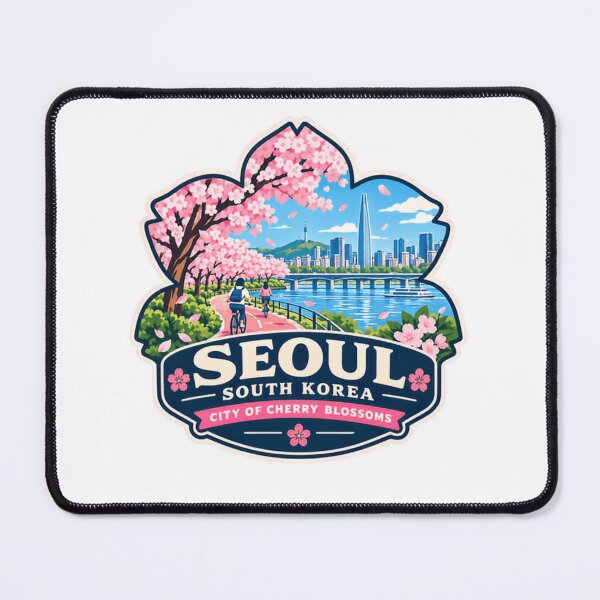 Item preview, Seoul South Korea City Of Cherry Blossoms Korean Travel Vacation designed and sold by RetroMini2026.