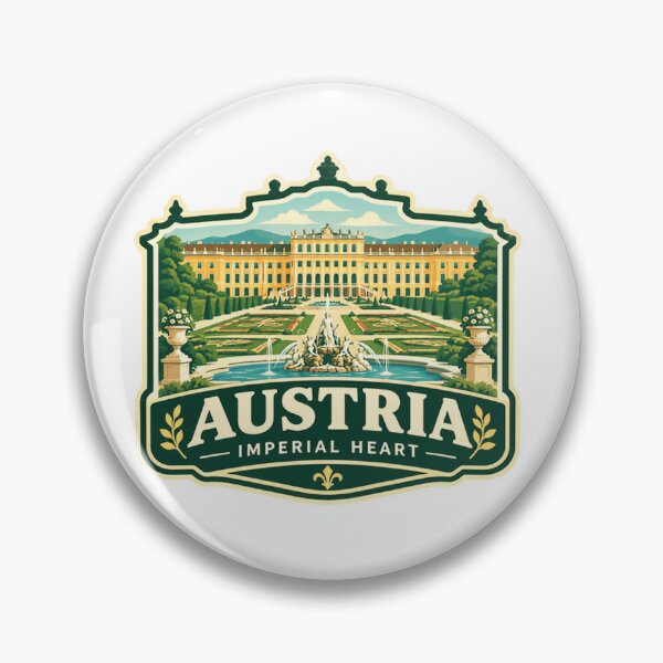 Item preview, Austria Imperial Heart European Travel Souvenir designed and sold by Simsimah26Parks.