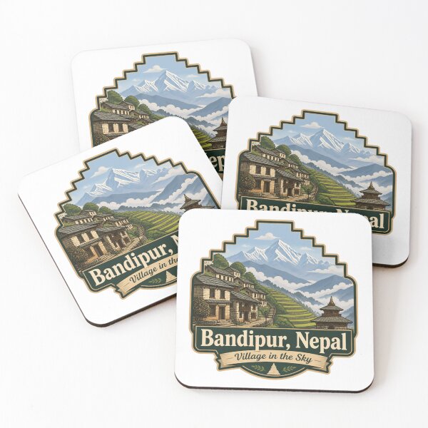 Item preview, Bandipur, Nepal Village In The Sky Himalayan Mountain Travel Explorer designed and sold by JonesFlora2025.