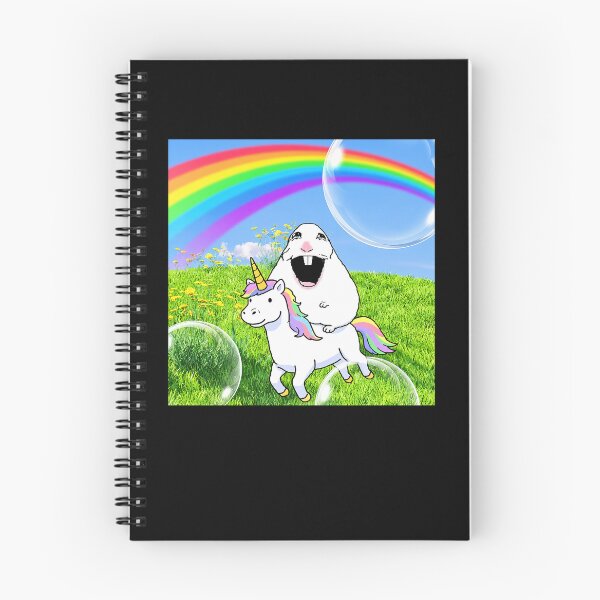 Item preview, Happy Hamster Funny Meme Rainbow designed and sold by suhairee-studio.