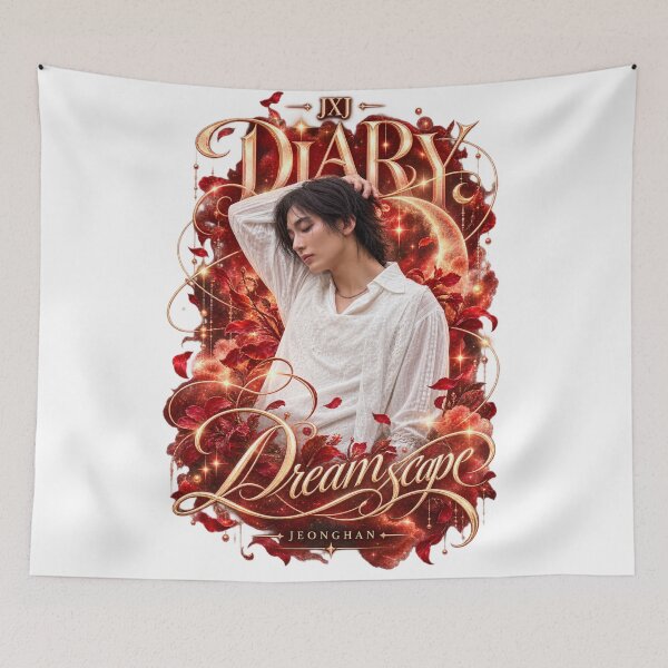 Item preview, JxJ Jeonghan Dreamchasers Kpop Artwork designed and sold by Valeree Store.