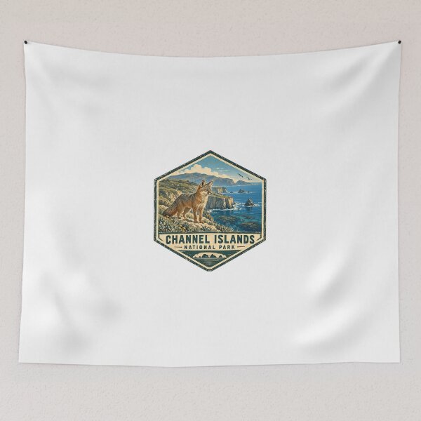 Item preview, Channel Islands National Park California Fox Wildlife Nature Lover Travel Souvenir designed and sold by Simsimah26Parks.