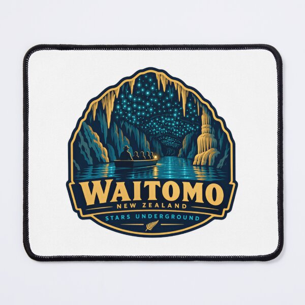 Item preview, Waitomo New Zealand Stars Underground Glowworm Cave Explorer designed and sold by JonesFlora2025.