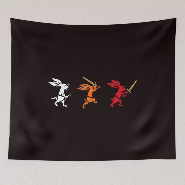Item preview, Dynamic Sword Rabbits designed and sold by PickleballWeart.