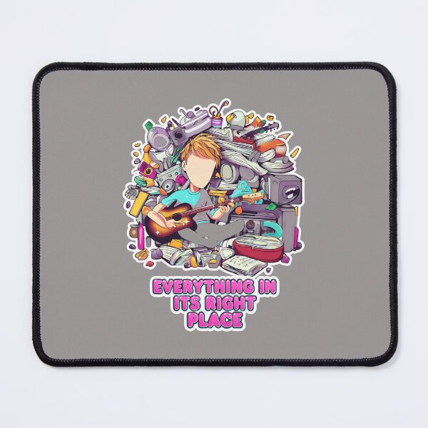 Item preview, Everything In Its Right Place Music Chaos Design-25 designed and sold by FridaLindhard.