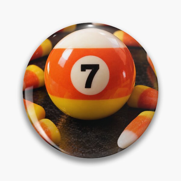 Item preview, Candy Corn 7 Ball designed and sold by ToekneeThePunk.