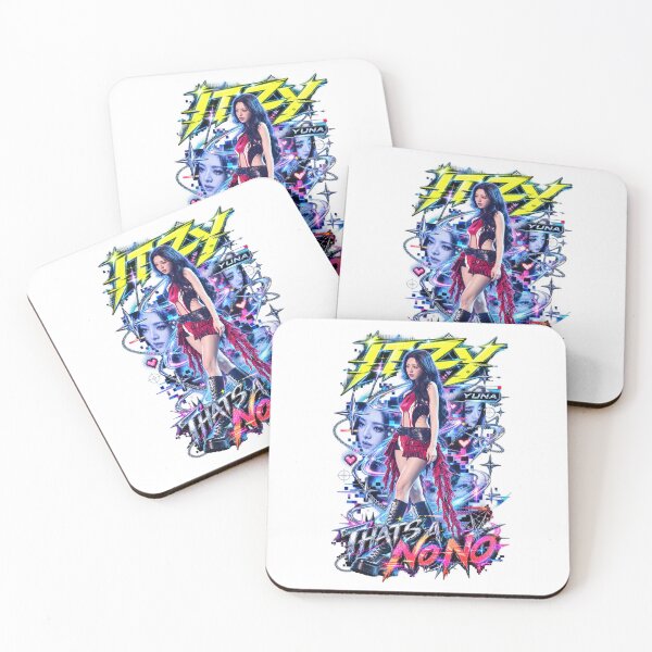 Item preview, ITZY Yuna Thats A No No Electric Cyberpunk Design designed and sold by Valereekmerch.