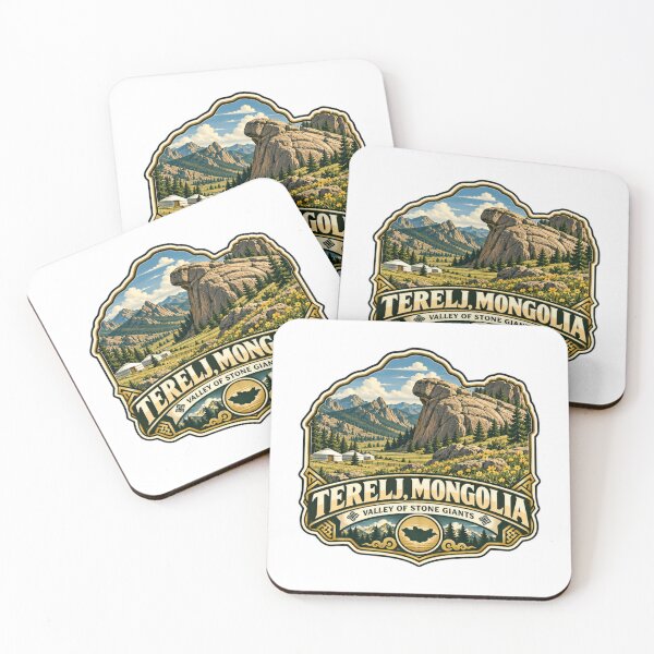 Item preview, Terelj Mongolia Valley Of Stone Giants Travel Souvenir Explorer Destination designed and sold by RetroMini2026.