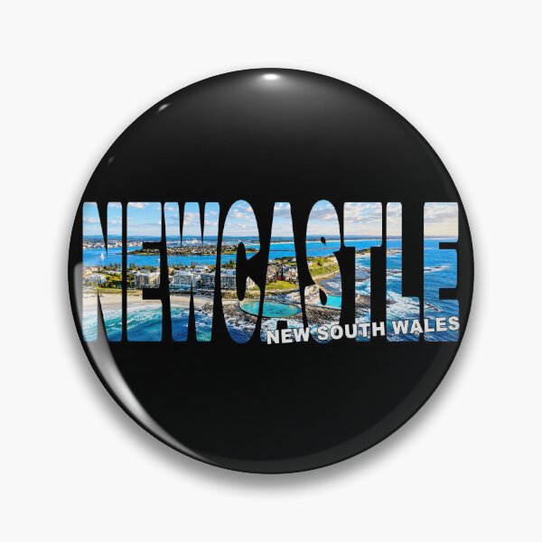Item preview, NEWCASTLE New South Wales - Hunter Region Aerial over the Ocean Baths designed and sold by Adam Gormley.
