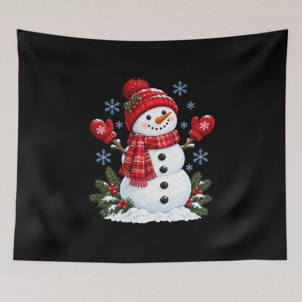 Item preview, Cozy Snowman Christmas designed and sold by MassonCalepon.