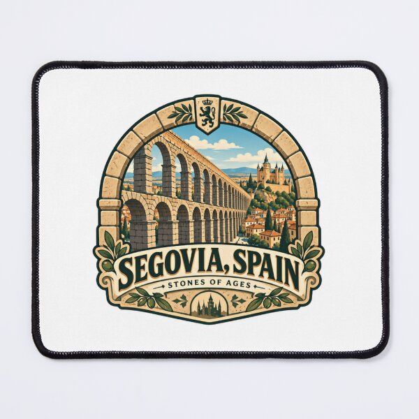 Item preview, Segovia, Spain Stones Of Ages Travel Souvenir Historic Landmark European Destination designed and sold by JonesFlora2025.