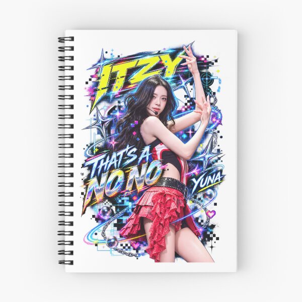 Item preview, ITZY Yuna Thats A No No Pretty & Fierce Graphic Design designed and sold by Valereekmerch.