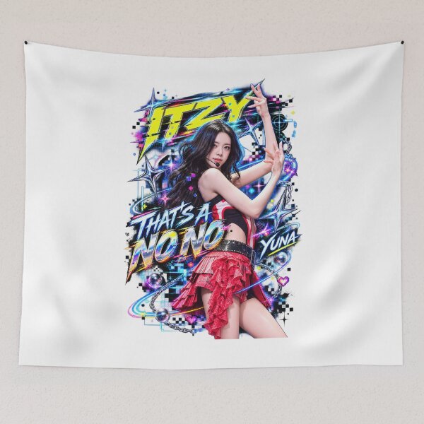 Item preview, ITZY Yuna Thats A No No Pretty & Fierce Graphic Design designed and sold by Valereekmerch.