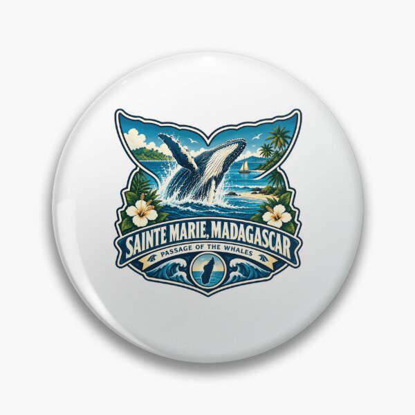Item preview, Sainte Marie, Madagascar Passage Of The Whales Whale Watching Travel designed and sold by RetroMini2026.