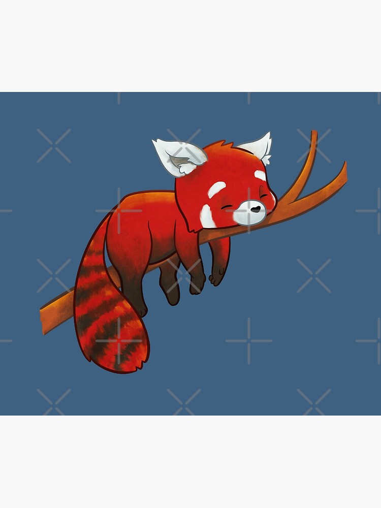 Sleeping Red Panda by powersdesign