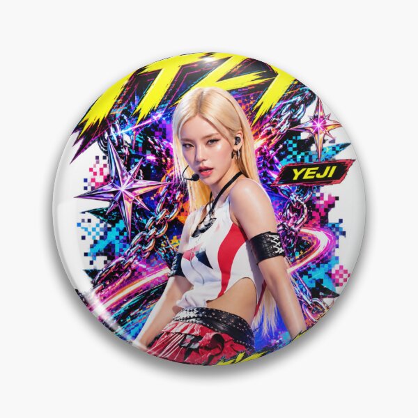 Item preview, ITZY Yeji Thats A No No Blonde Cyber Punk Design designed and sold by Valereekmerch.