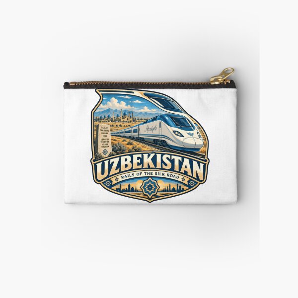Item preview, Uzbekistan Rails Of The Silk Road Afrosiyob Train Travel designed and sold by RetroMini2026.