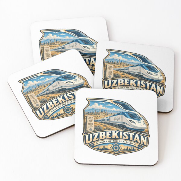 Item preview, Uzbekistan Rails Of The Silk Road Afrosiyob Train Travel designed and sold by RetroMini2026.