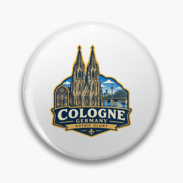 Item preview, Cologne Germany Gothic Glory German Travel Souvenir City Landmark designed and sold by JonesFlora2025.