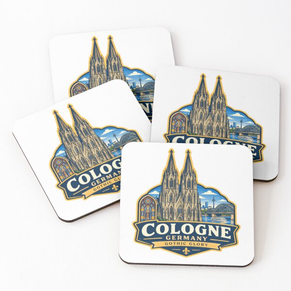 Item preview, Cologne Germany Gothic Glory German Travel Souvenir City Landmark designed and sold by JonesFlora2025.