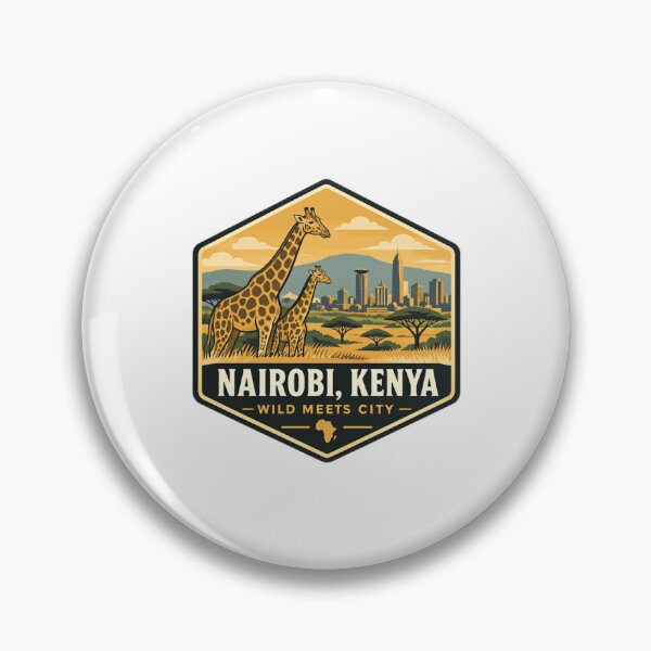 Artikelvorschau, Nairobi, Kenia: Wildnis trifft Stadt – Afrikanische Safari-Reise – Entdecker entworfen und verkauft von RetroMini2026.