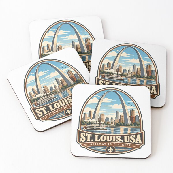Item preview, St. Louis, USA Gateway To The West Missouri City Travel Souvenir designed and sold by Simsimah26Parks.