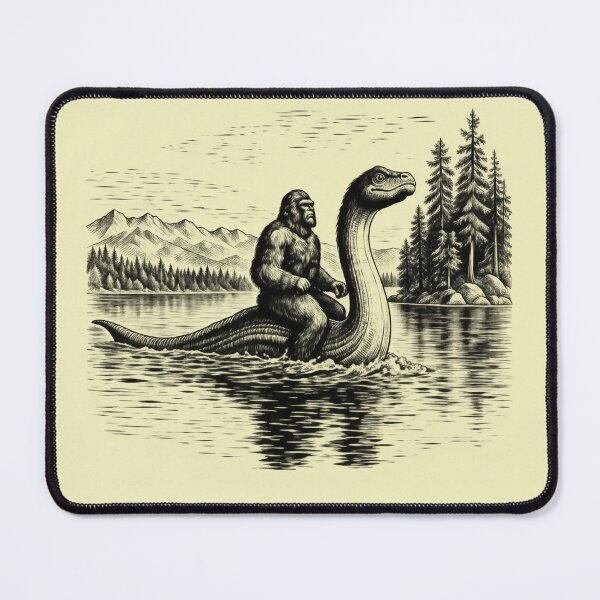 Item preview, Bigfoot Graphic Hilarious Loch Ness Monster designed and sold by nasr-say.