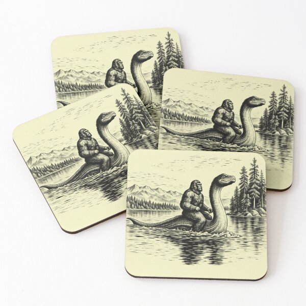 Item preview, Bigfoot Graphic Hilarious Loch Ness Monster designed and sold by nasr-say.