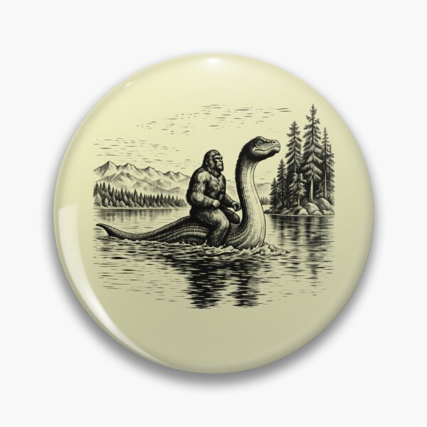 Item preview, Bigfoot Graphic Hilarious Loch Ness Monster designed and sold by nasr-say.