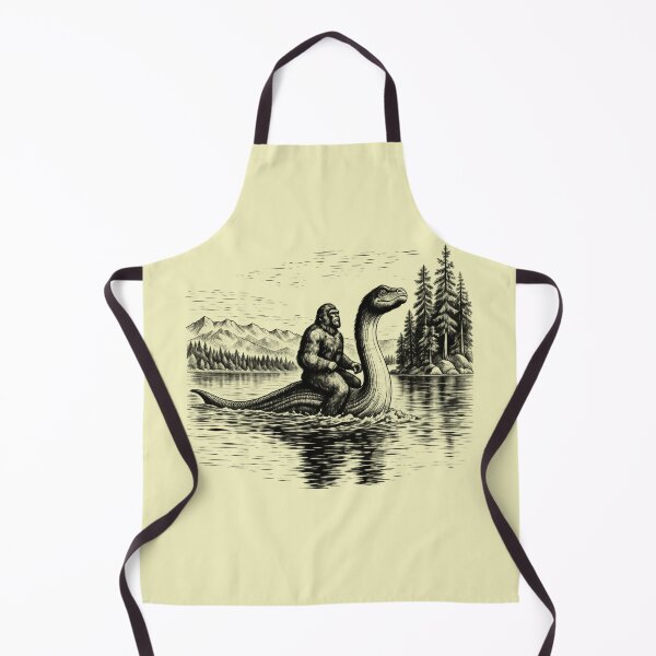 Item preview, Bigfoot Graphic Hilarious Loch Ness Monster designed and sold by nasr-say.