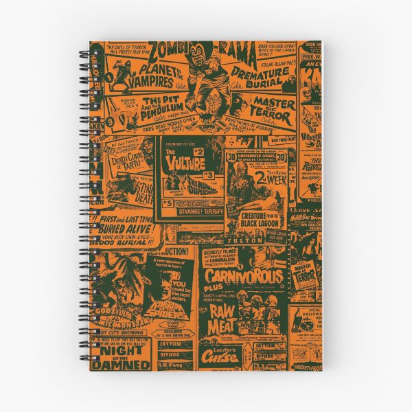 Item preview, Vintage Halloween Drive In Horror Movie Collage designed and sold by semisweetshanno.