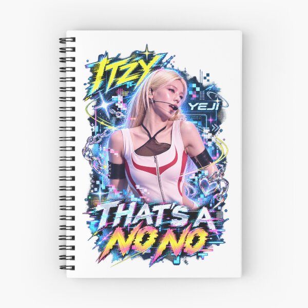 Item preview, ITZY Yeji Thats A No No Edgy Y2K Glow Design designed and sold by Valereekmerch.
