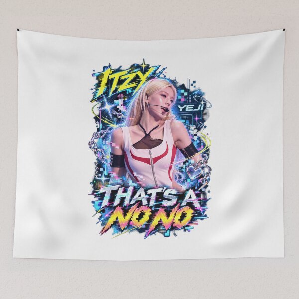 Item preview, ITZY Yeji Thats A No No Edgy Y2K Glow Design designed and sold by Valereekmerch.