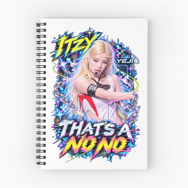 Item preview, ITZY Yeji Thats A No No Neon High Contrast Art designed and sold by Valereekmerch.