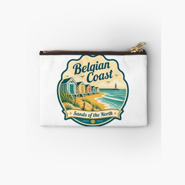 Item preview, Belgian Coast Sands Of The North Travel Destination North Sea Vacation designed and sold by RetroMini2026.