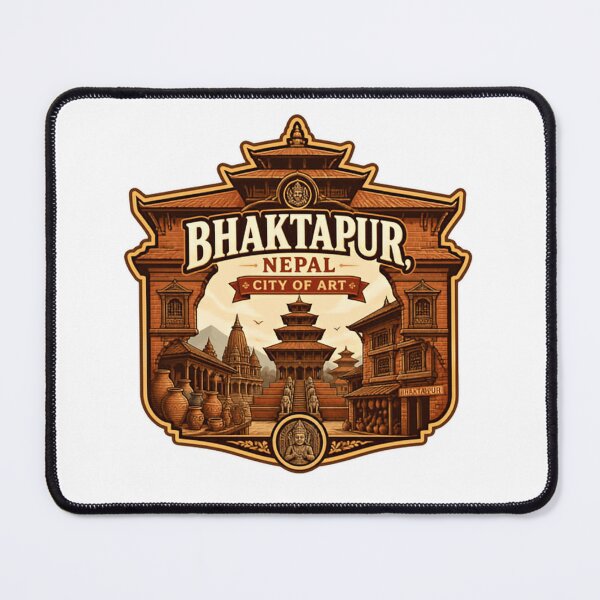 Item preview, Bhaktapur Nepal City Of Art Traveler Souvenir Tourist designed and sold by RetroMini2026.